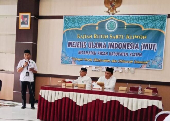 Ketua MUI Pedan Tunjuk Perwakilan LDII Sebagai Koordinator Pelaksana Pembuatan Kalender Tahun 2025