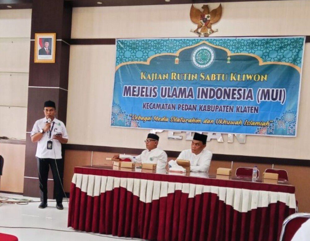 Ketua MUI Pedan Tunjuk Perwakilan LDII Sebagai Koordinator Pelaksana Pembuatan Kalender Tahun 2025