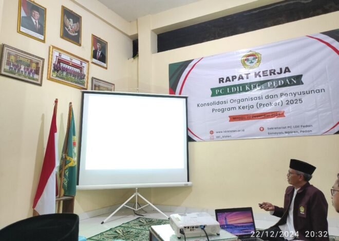 Ketua PC LDII Pedan Serukan Sinergi Program Berbasis Tiga Pilar Menuju Indonesia Emas 2045