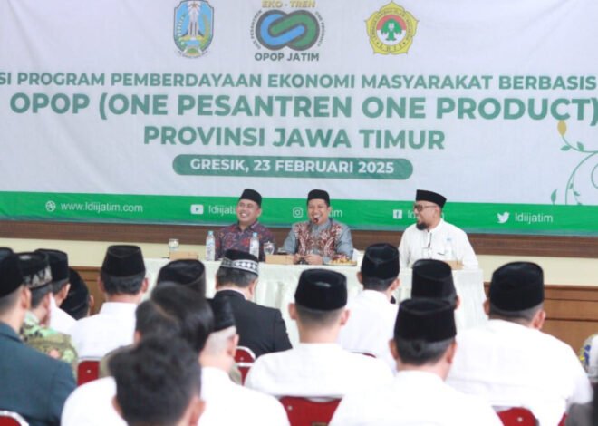 Ponpes Wali Barokah Ikuti Sosialisasi Program OPOP dari Pemprov Jatim