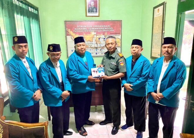 Bangun Silaturahmi Kelembagaan, LDII Manisrenggo Temui Danramil 0723-12