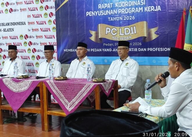 Ketua PC LDII Pedan Tegaskan 8 Bidang Pengabdian LDII untuk Bangsa dalam Raker 2026