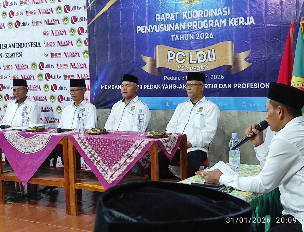 Ketua PC LDII Pedan Tegaskan 8 Bidang Pengabdian LDII untuk Bangsa dalam Raker 2026