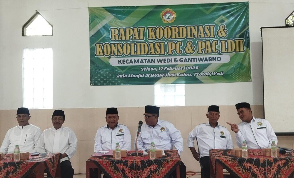 Perkuat Soliditas Grassroot, PC-PAC LDII Wedi dan Gantiwarno Gelar Konsolidasi