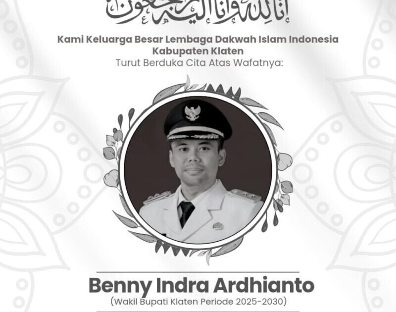 LDII Klaten Kehilangan Sosok Sahabat, Ketua DPD Kenang Kehadiran Almarhum Wabup