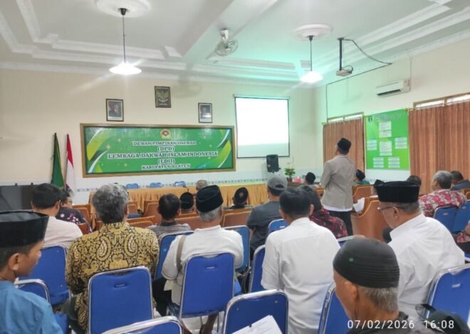 Melalui OKK, DPD LDII Klaten Tingkatkan Profesionalitas Pimpinan Cabang