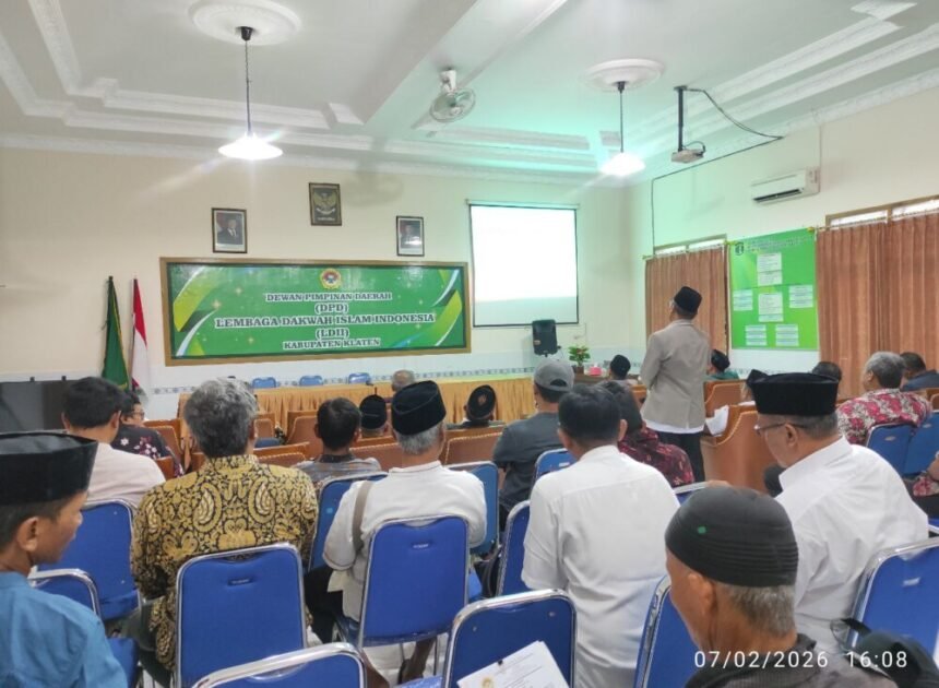 Melalui OKK, DPD LDII Klaten Tingkatkan Profesionalitas Pimpinan Cabang