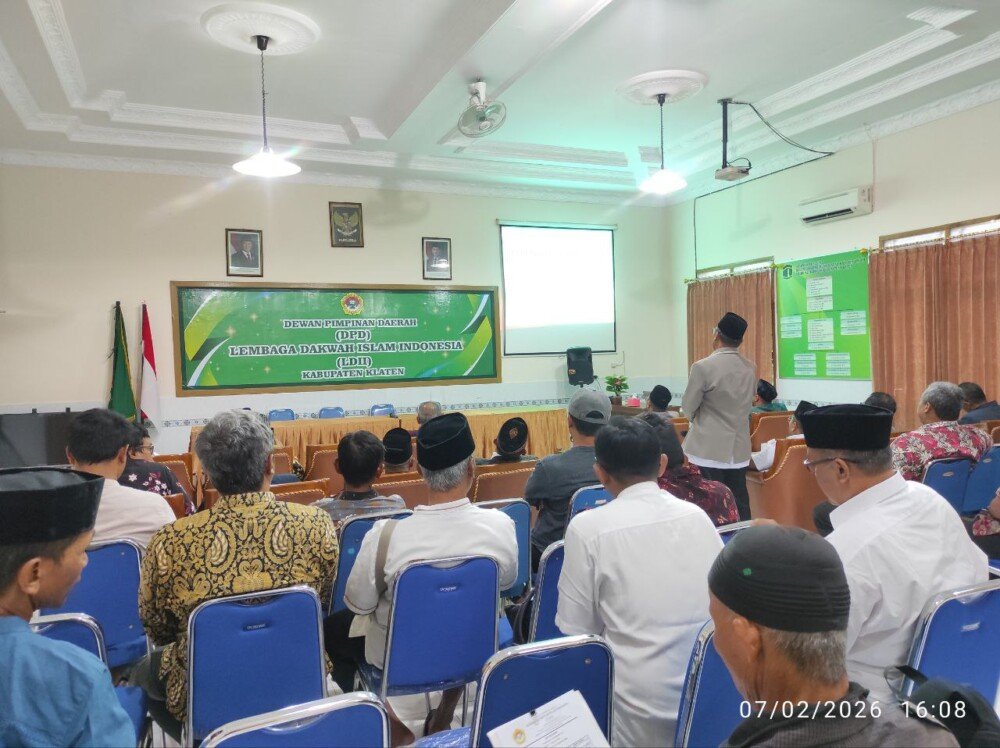 Melalui OKK, DPD LDII Klaten Tingkatkan Profesionalitas Pimpinan Cabang