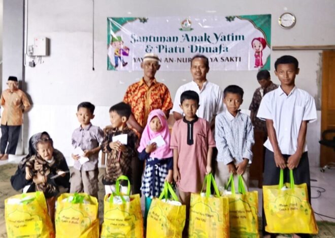 Jelang Lebaran, Yayasan Annur Mulya Sakti Kolaborasi dengan LDII Klaten Santuni Anak Yatim