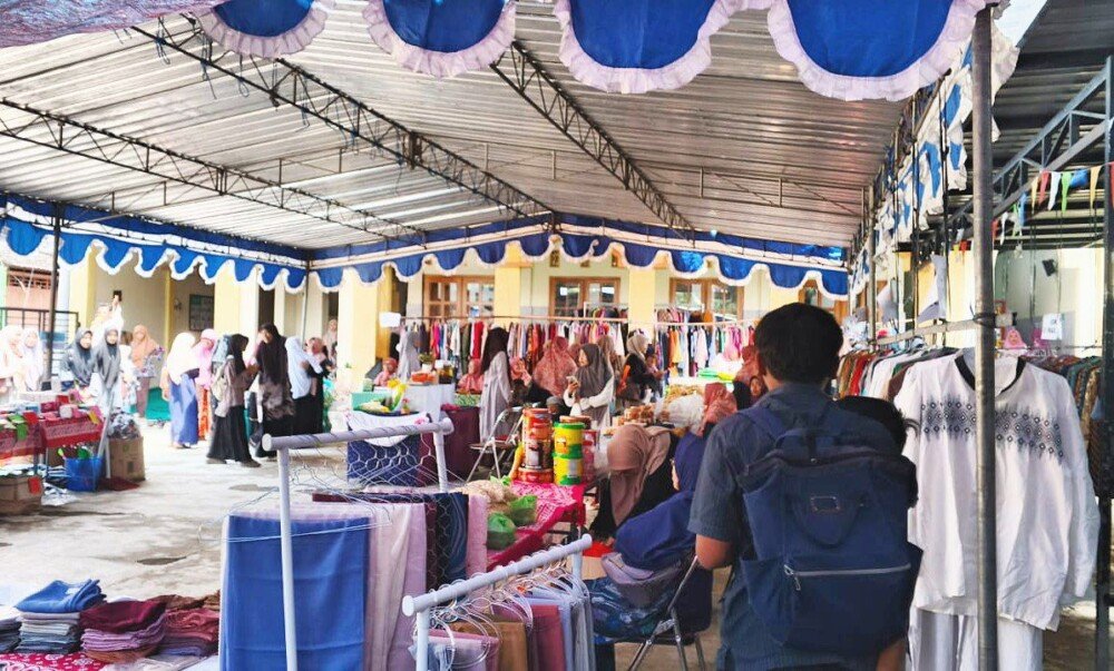 LDII Ngawen Klaten Gelar Bazar Pasar Murah Jelang Idul Fitri, Warga Antusias