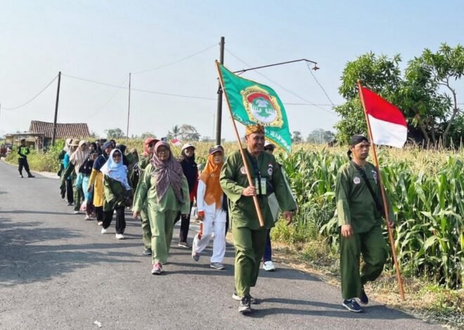 PAC LDII Krajan Jatinom Klaten Gelar Jalan Sehat Meriahkan HUT RI ke-81