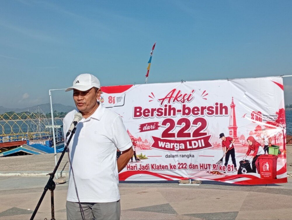 222 Peserta Ramaikan Jalan Sehat dan Bersih-bersih Rawa Jombor, Semarakkan Hari Jadi Klaten ke-222