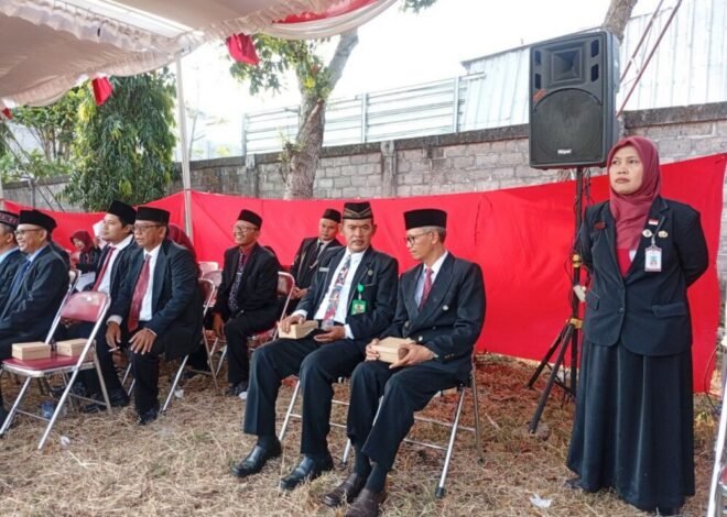 Ketua PC LDII Pedan Hadiri Upacara Penurunan Bendera HUT Ke-81 RI