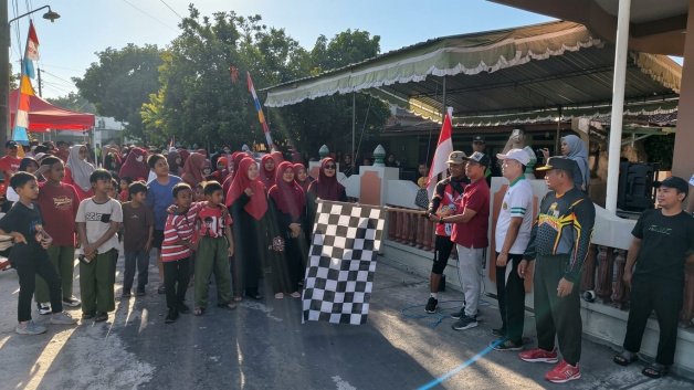 PAC LDII Prawatan Jogonalan Gelar Jalan Sehat Gratis, Ratusan Warga Nikmati Suasana Pedesaan